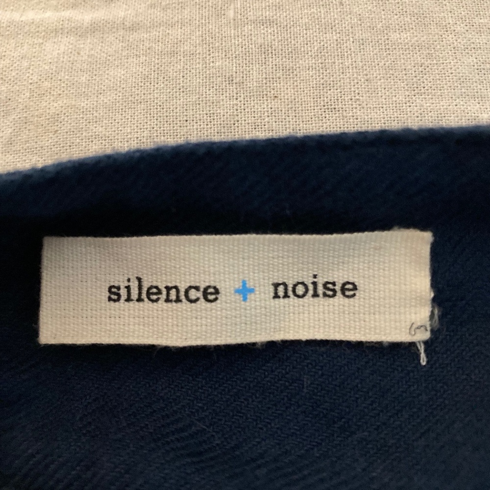 silence + noise Beaded & Sequined Vest in Blue - Picture 5 of 6
